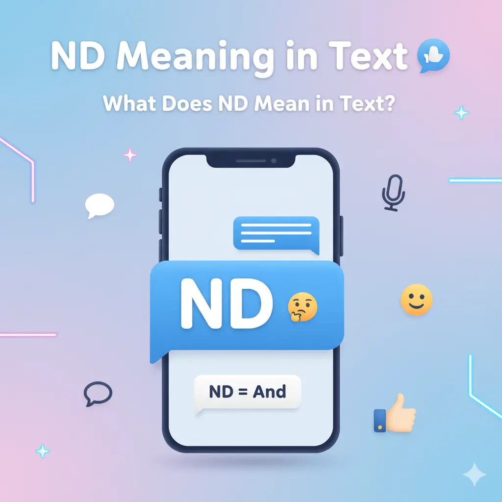 ND Meaning in Text