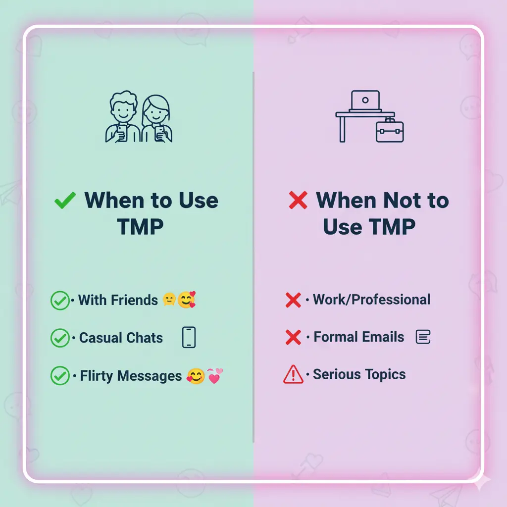 When to Use and When Not to Use TMP