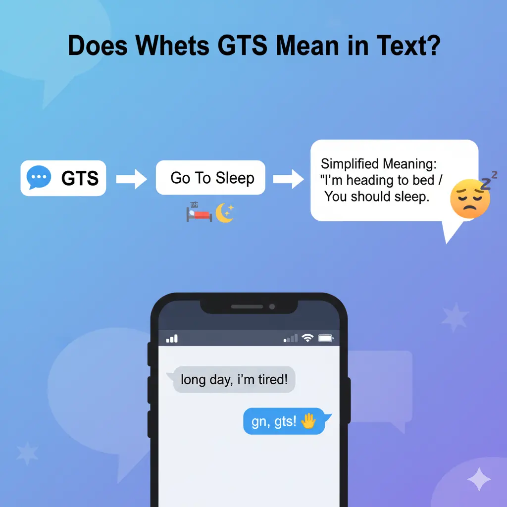 What Does GTS Mean in Text?