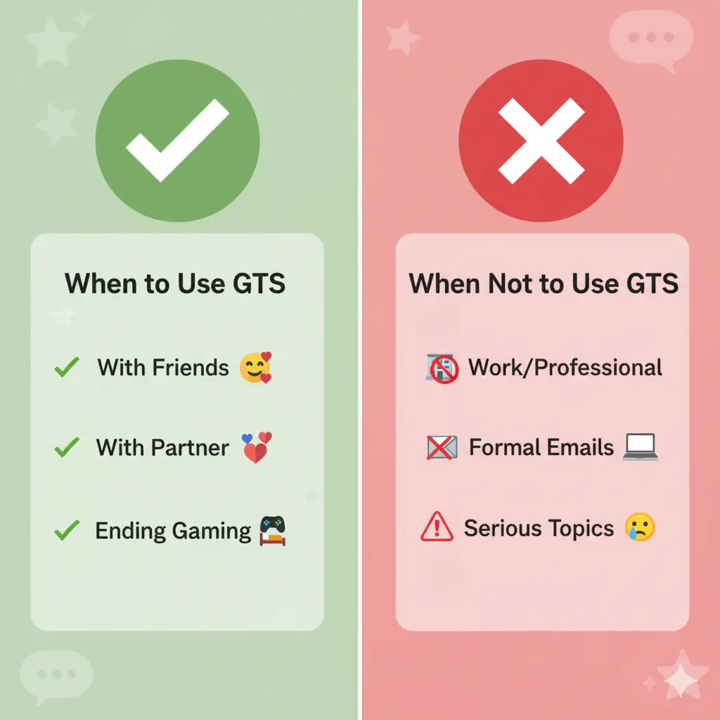 When to Use and When Not to Use GTS