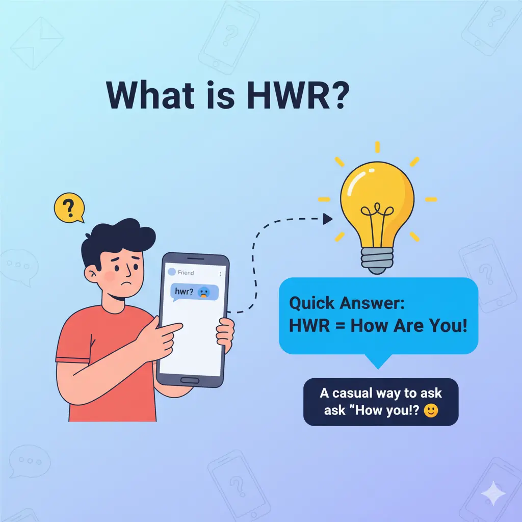 What Does HWR Mean in Text?