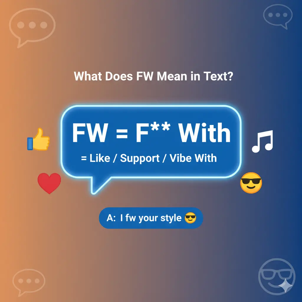 What Does FW Mean in Text?
