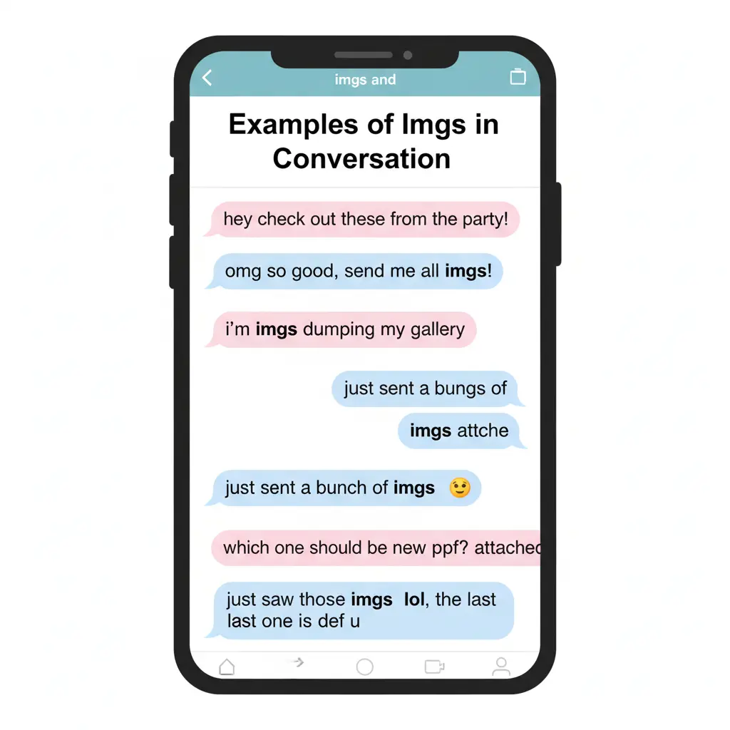 Examples of Imgs in Conversation