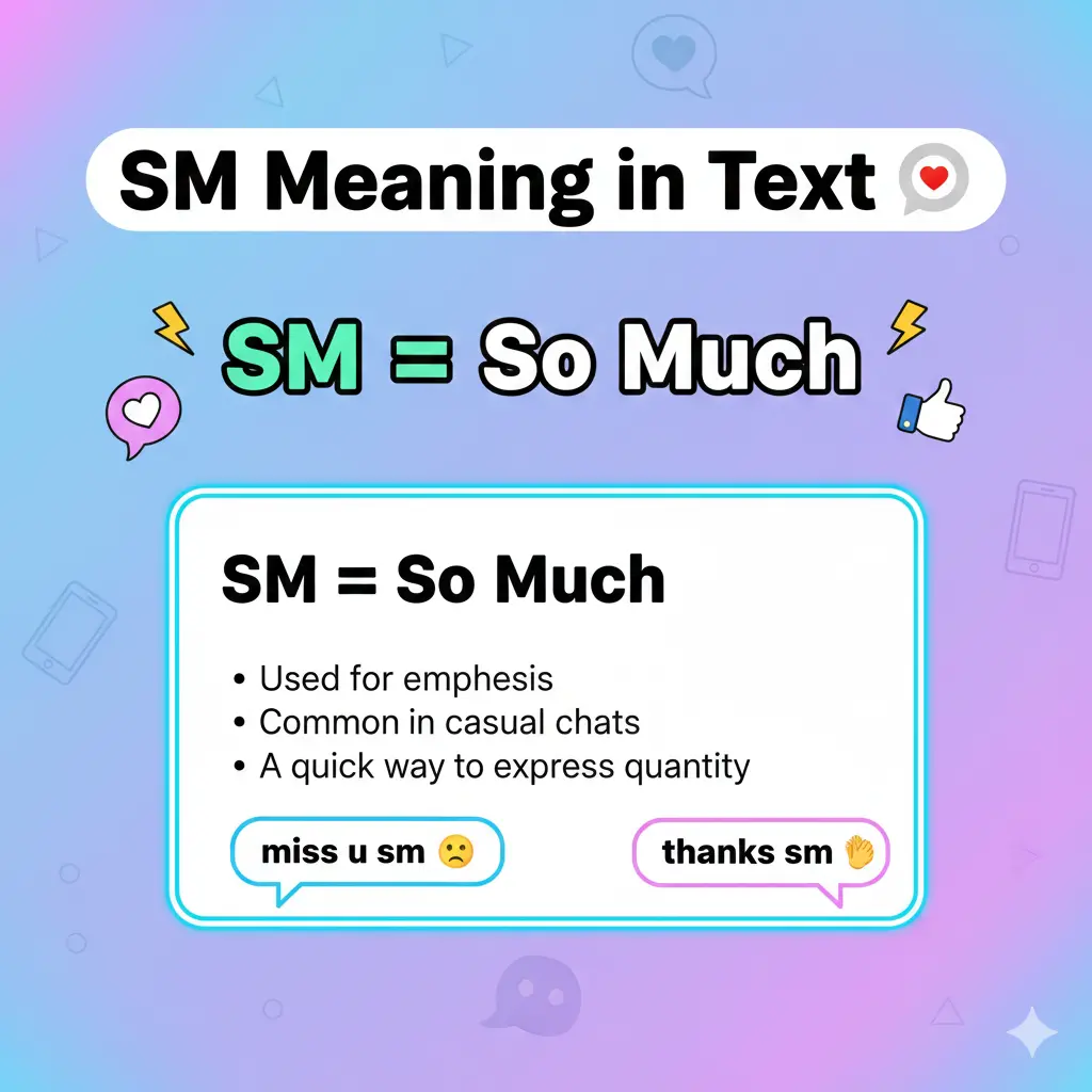 SM in Text Meaning