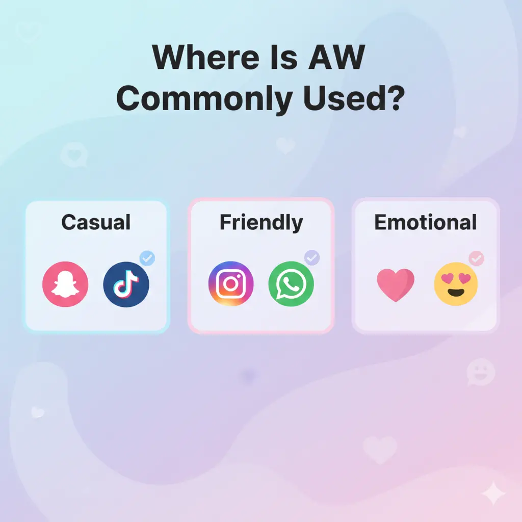 Where Is AW Commonly Used?
