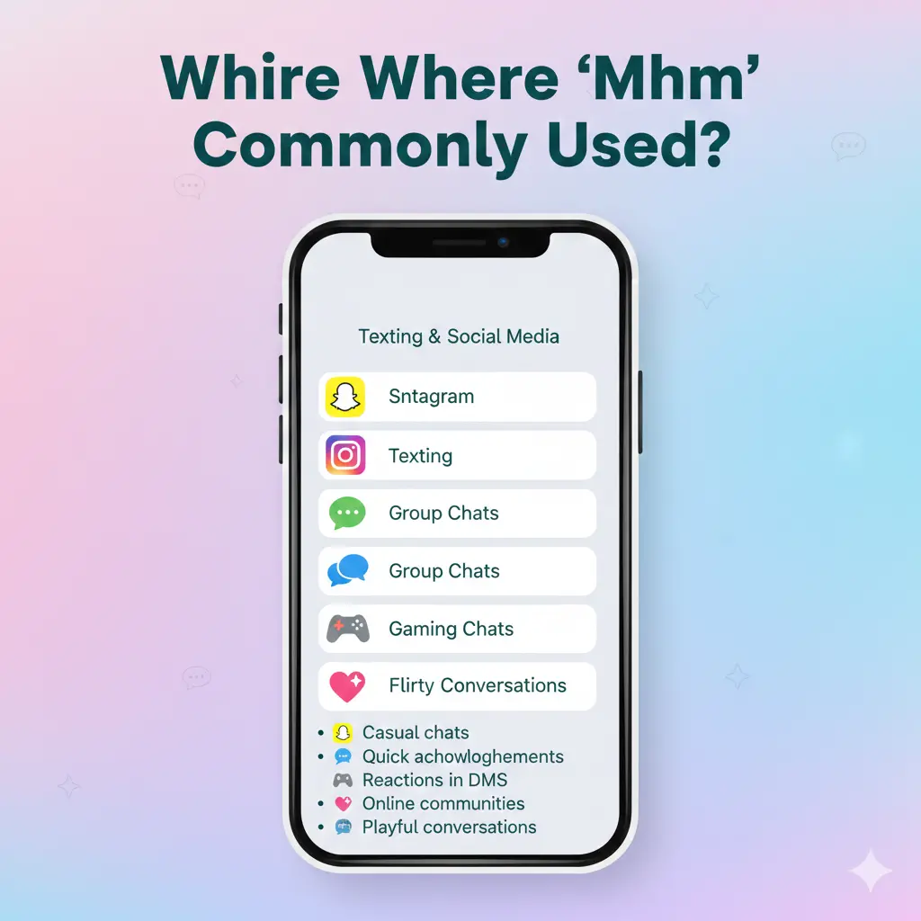 Where Is “Mhm” Commonly Used?