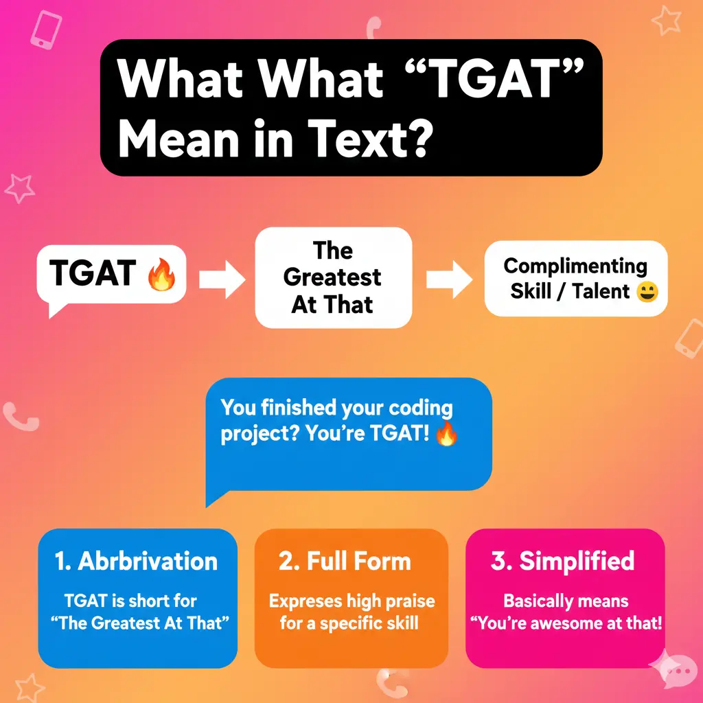 What Does TGAT Mean in Text?
