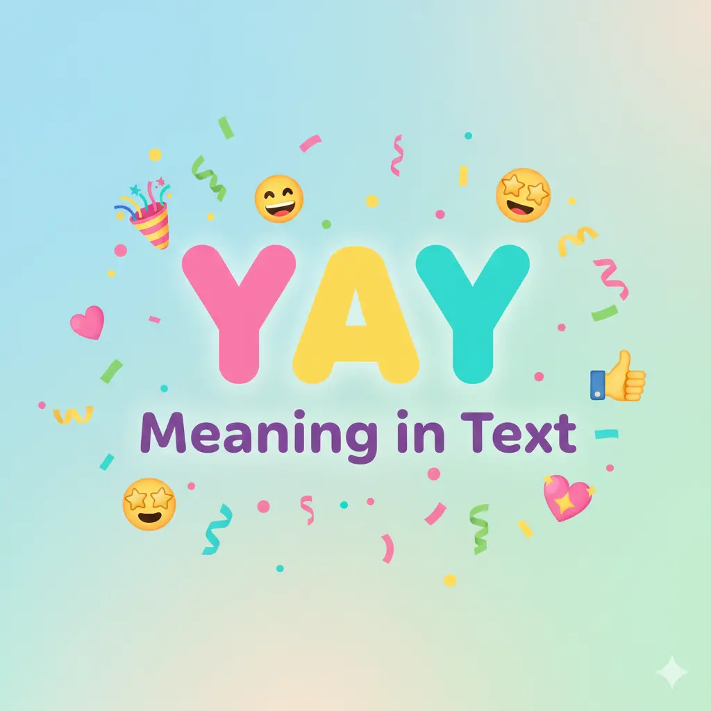 Yay Meaning in Text