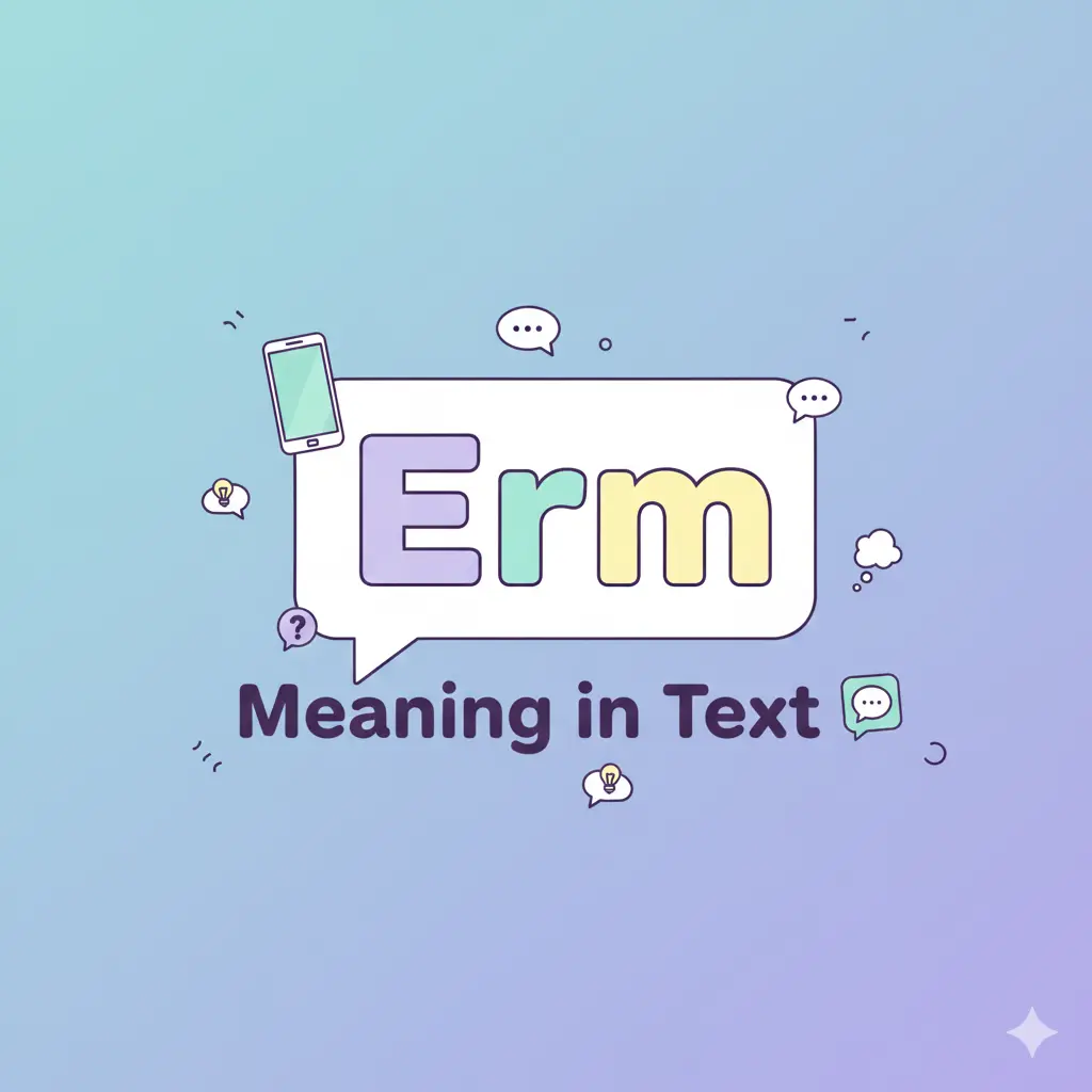 Erm Meaning in Text