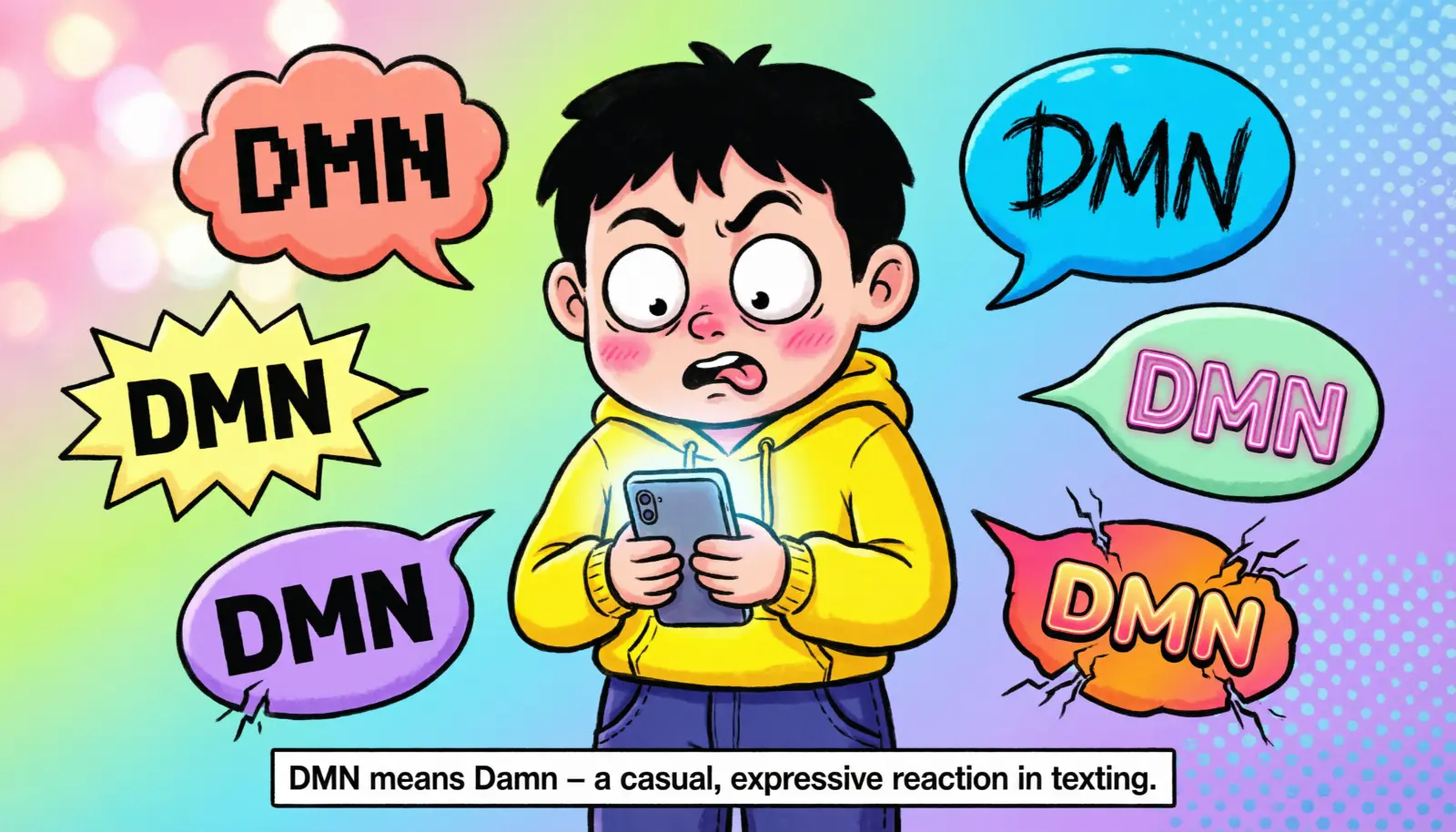 DMN Meaning in Text