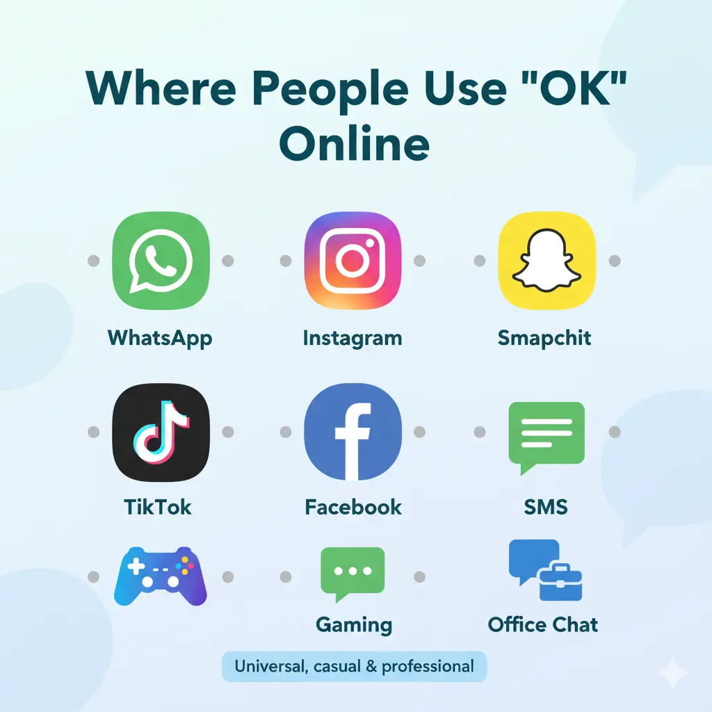 Where Is OK Commonly Used?