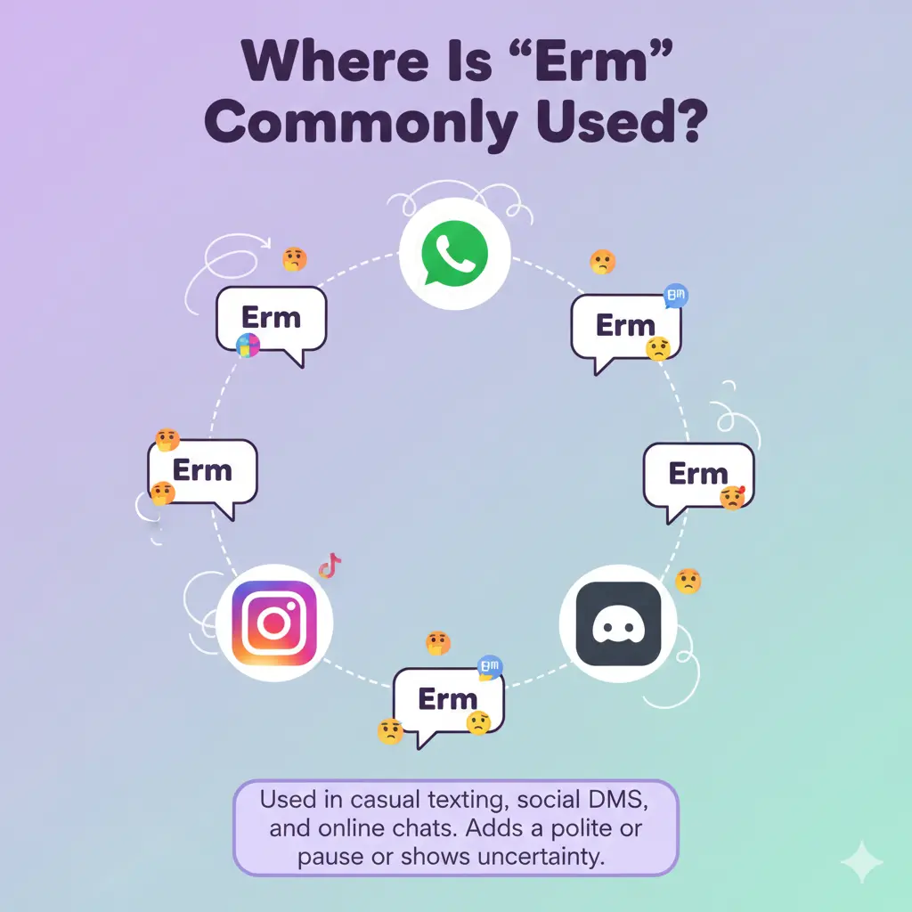 Where Is “erm” Commonly Used?