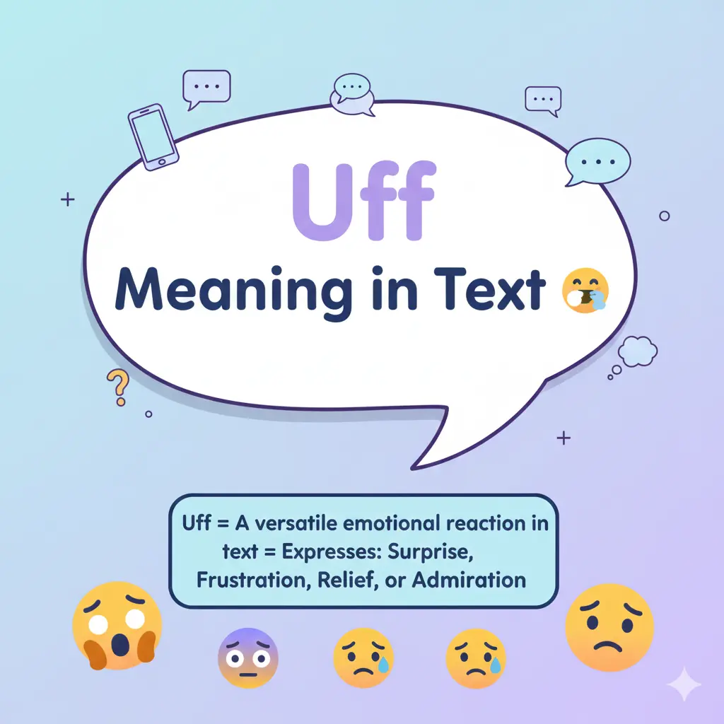 Uff Meaning in Text