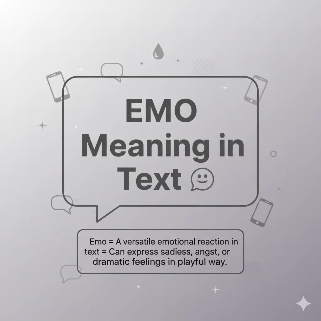 Emo Meaning in Text