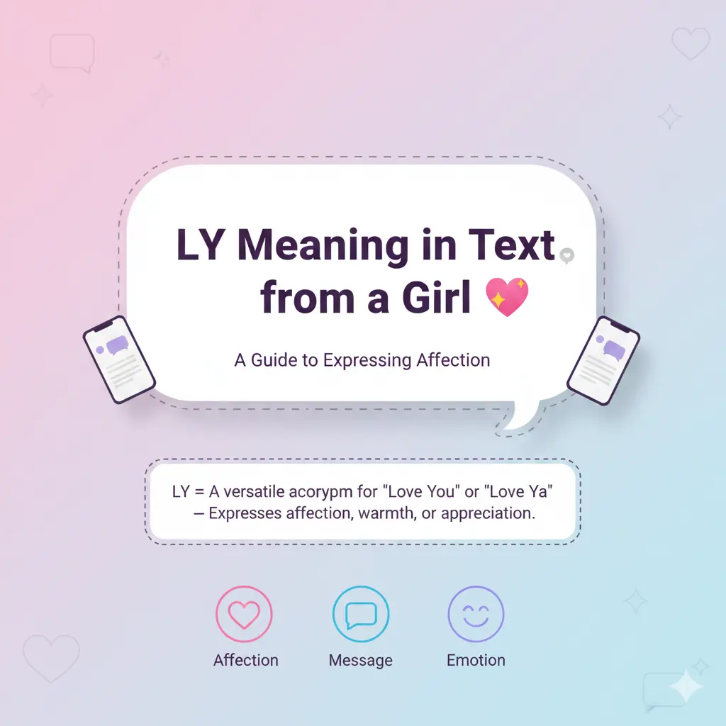 ly meaning in text from a girl