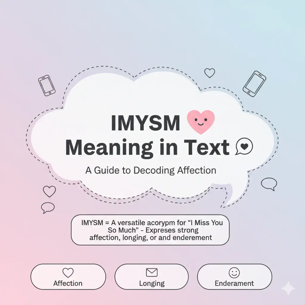 IMYSM Meaning in Text