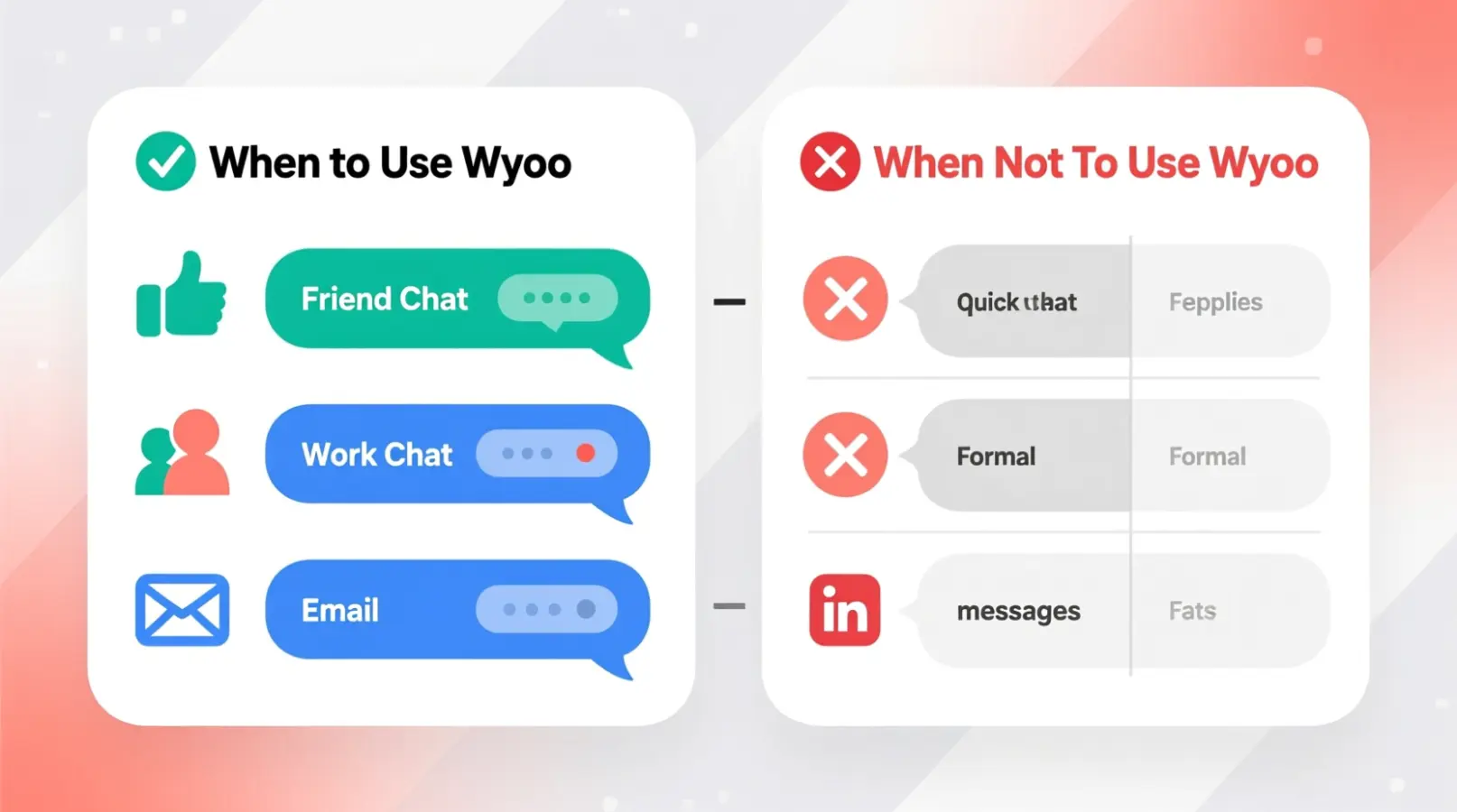 When to Use and When Not to Use Wyoo