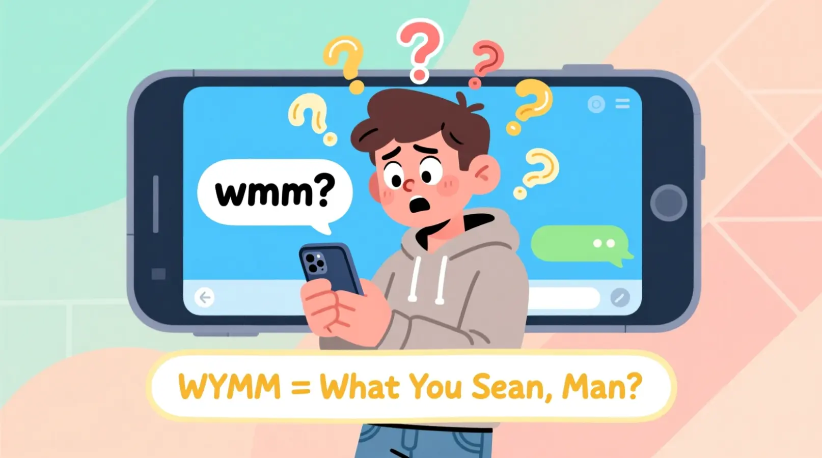 WYMM Meaning in Text?