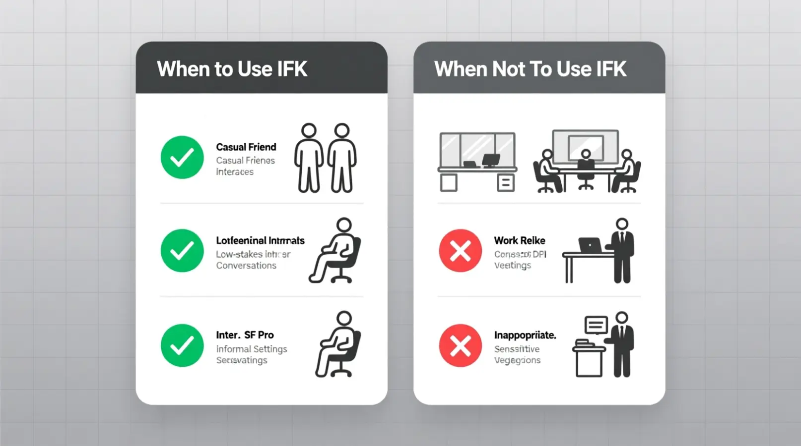 When to Use and When Not to Use IFK