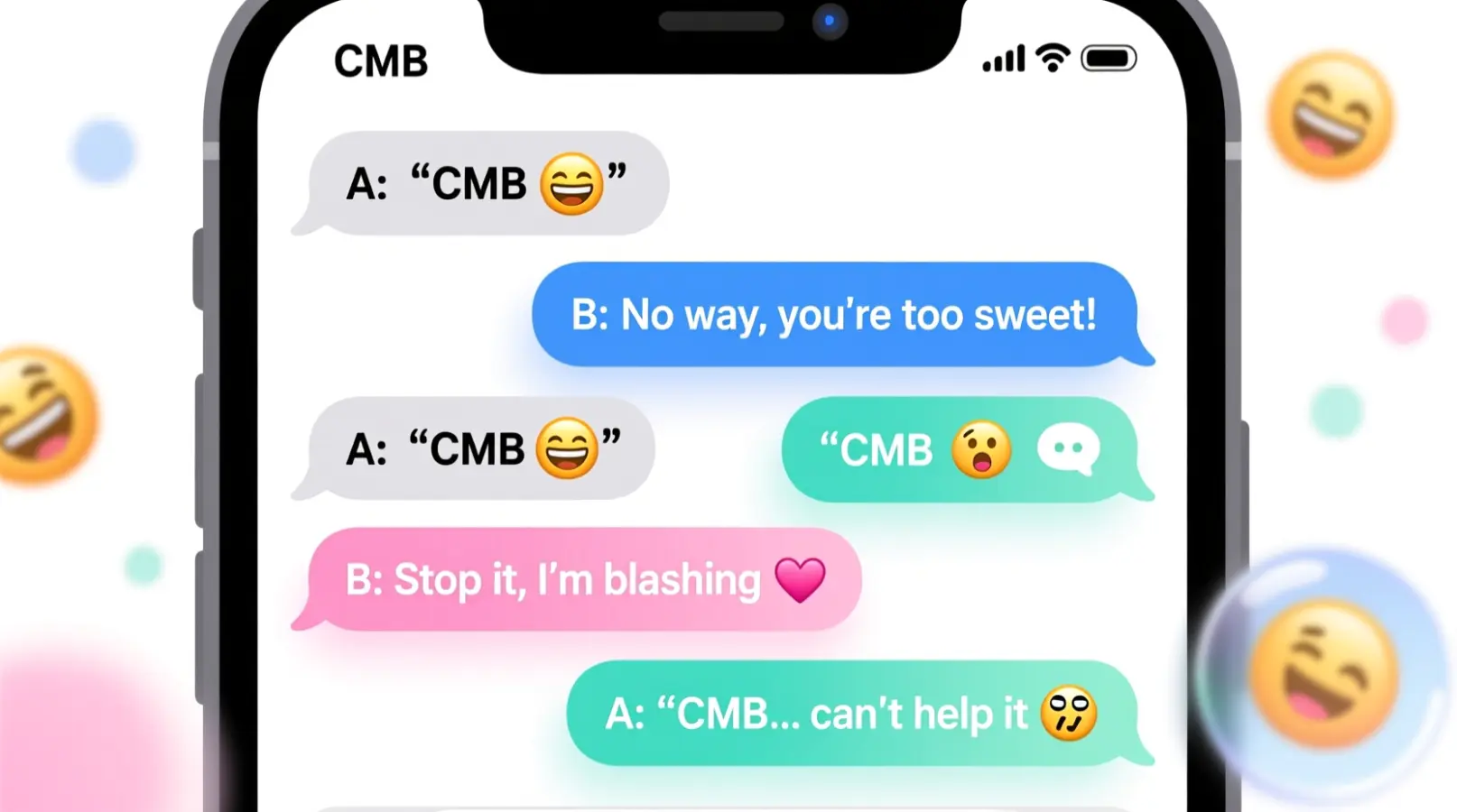 Examples of CMB in Conversation