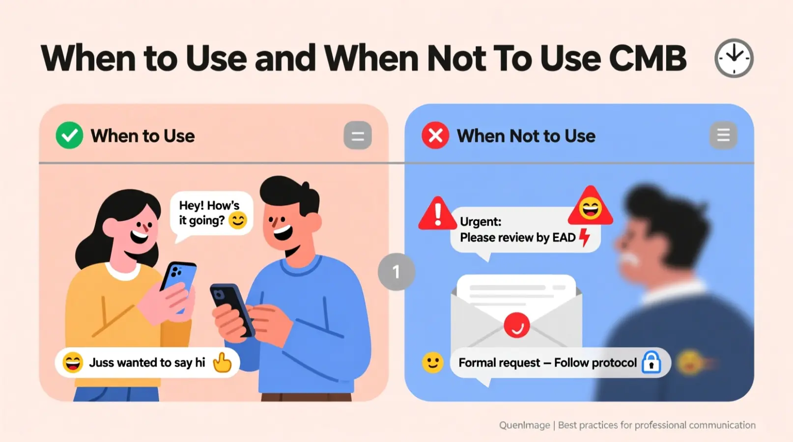 When to Use and When Not to Use CMB