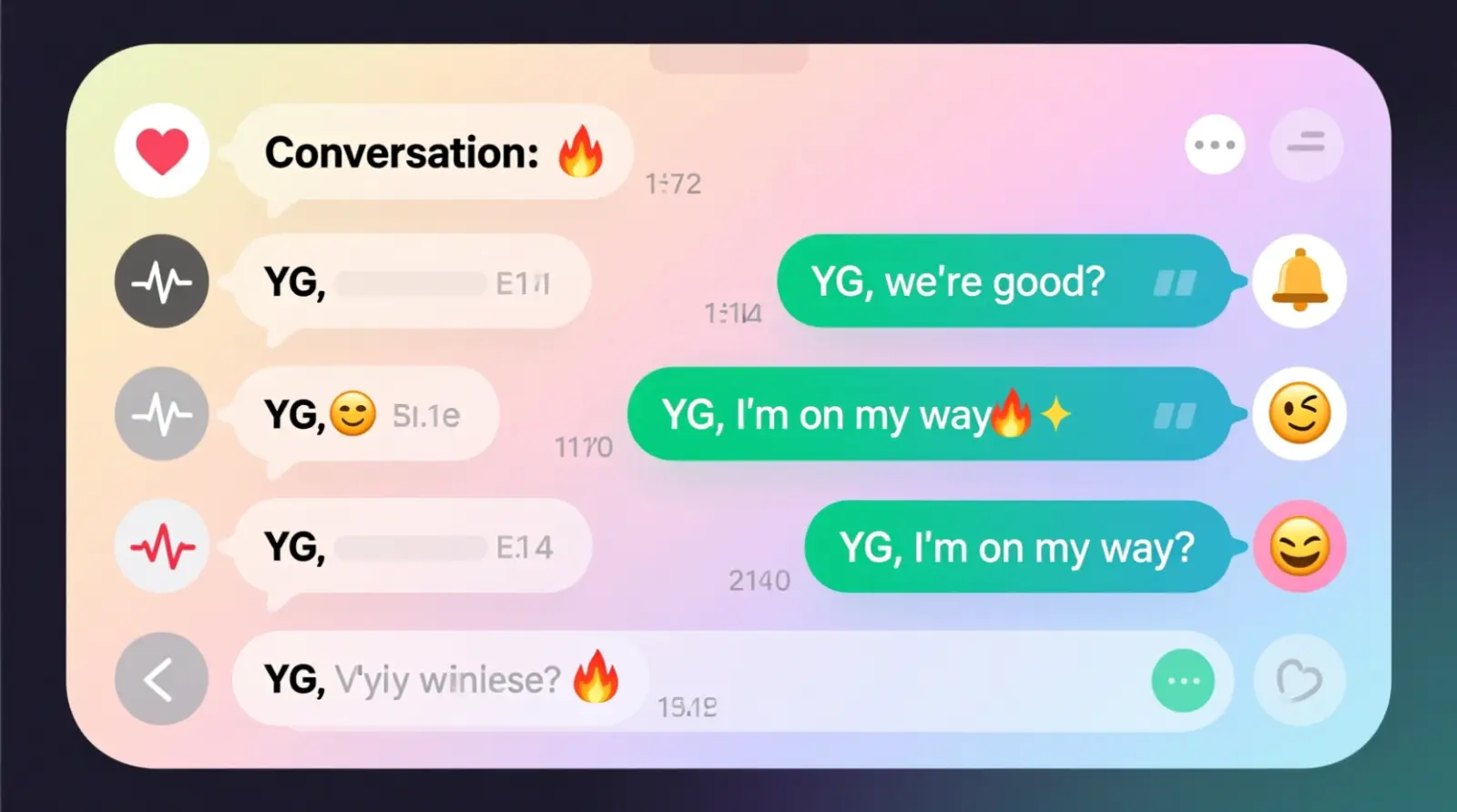 Examples of YG in Conversation