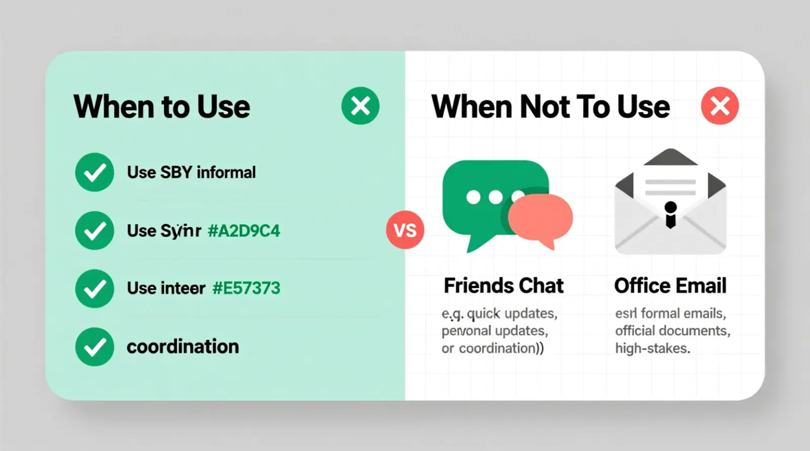When to Use and When Not to Use SBY