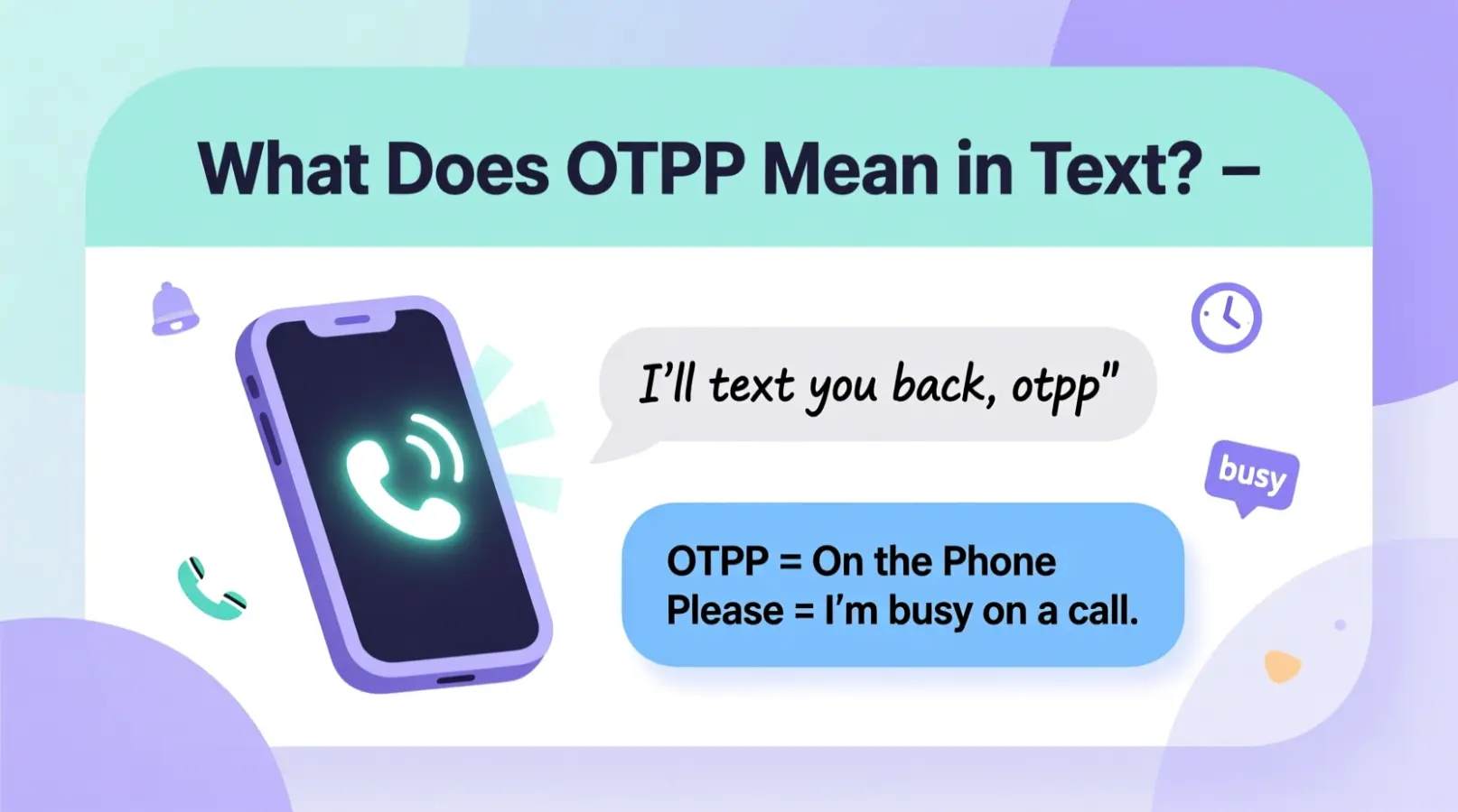 What Does OTPP Mean in Text?