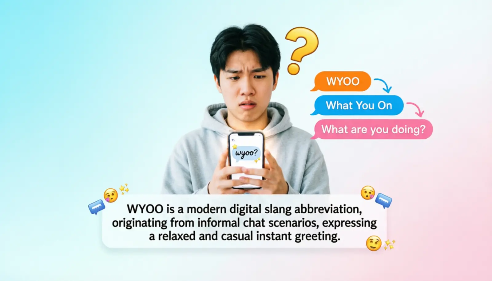 Wyoo Meaning in Text