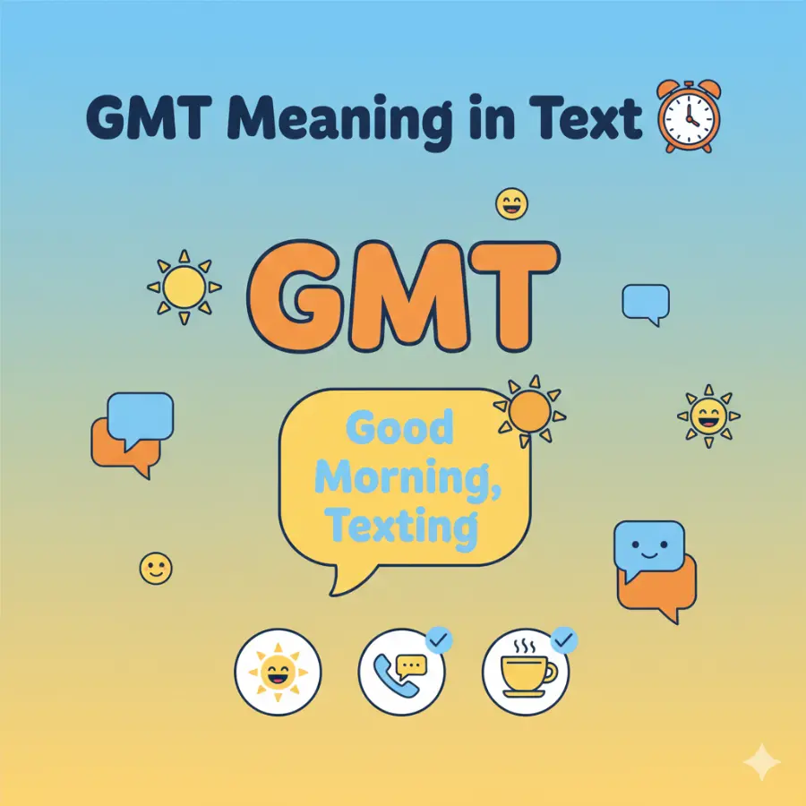 GMT Meaning in Text