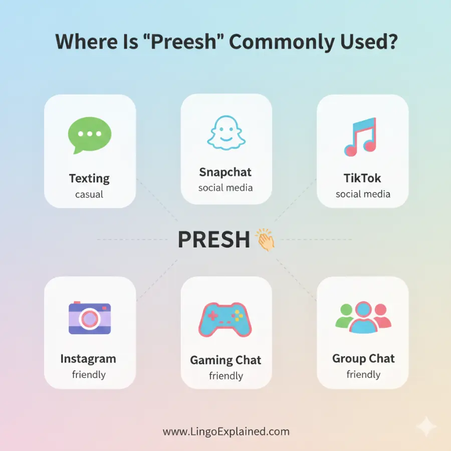 Where Is Preesh Commonly Used?