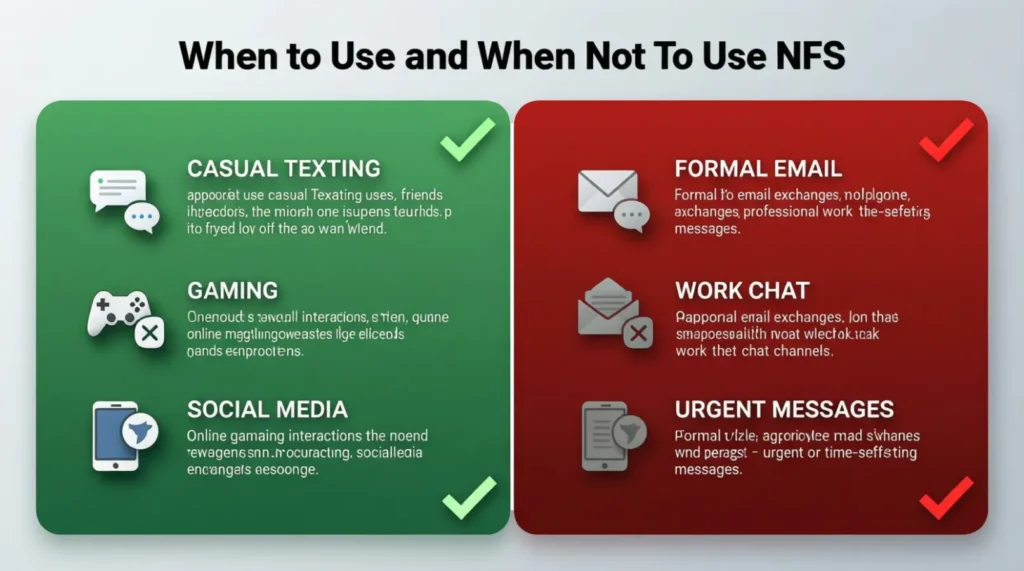 When to Use and When Not to Use NFS