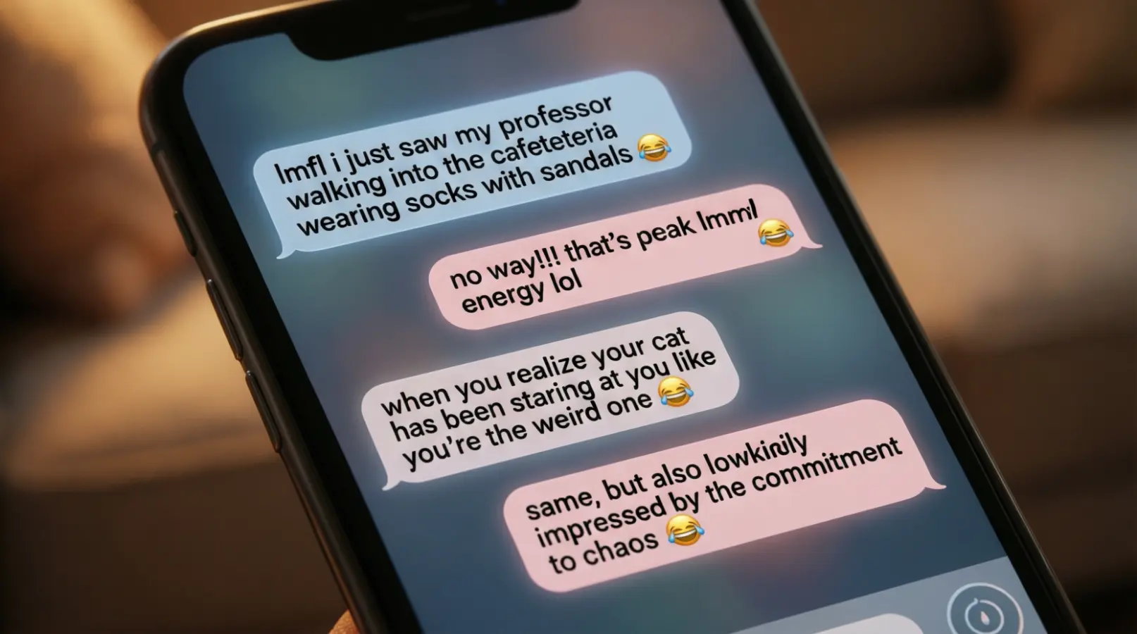 Examples of LMFL in Conversation