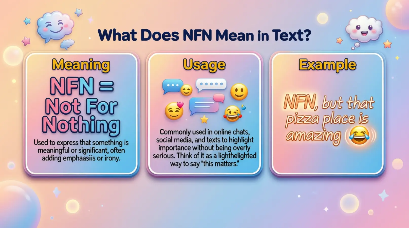 What Does NFN Mean in Text?