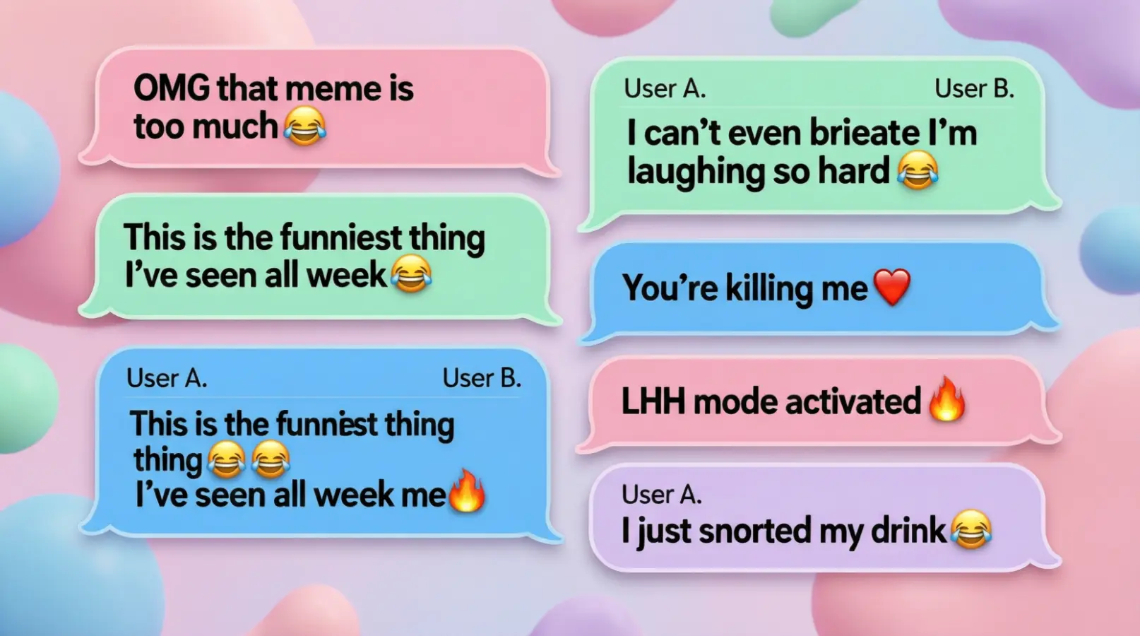 Examples of LHH in Conversation