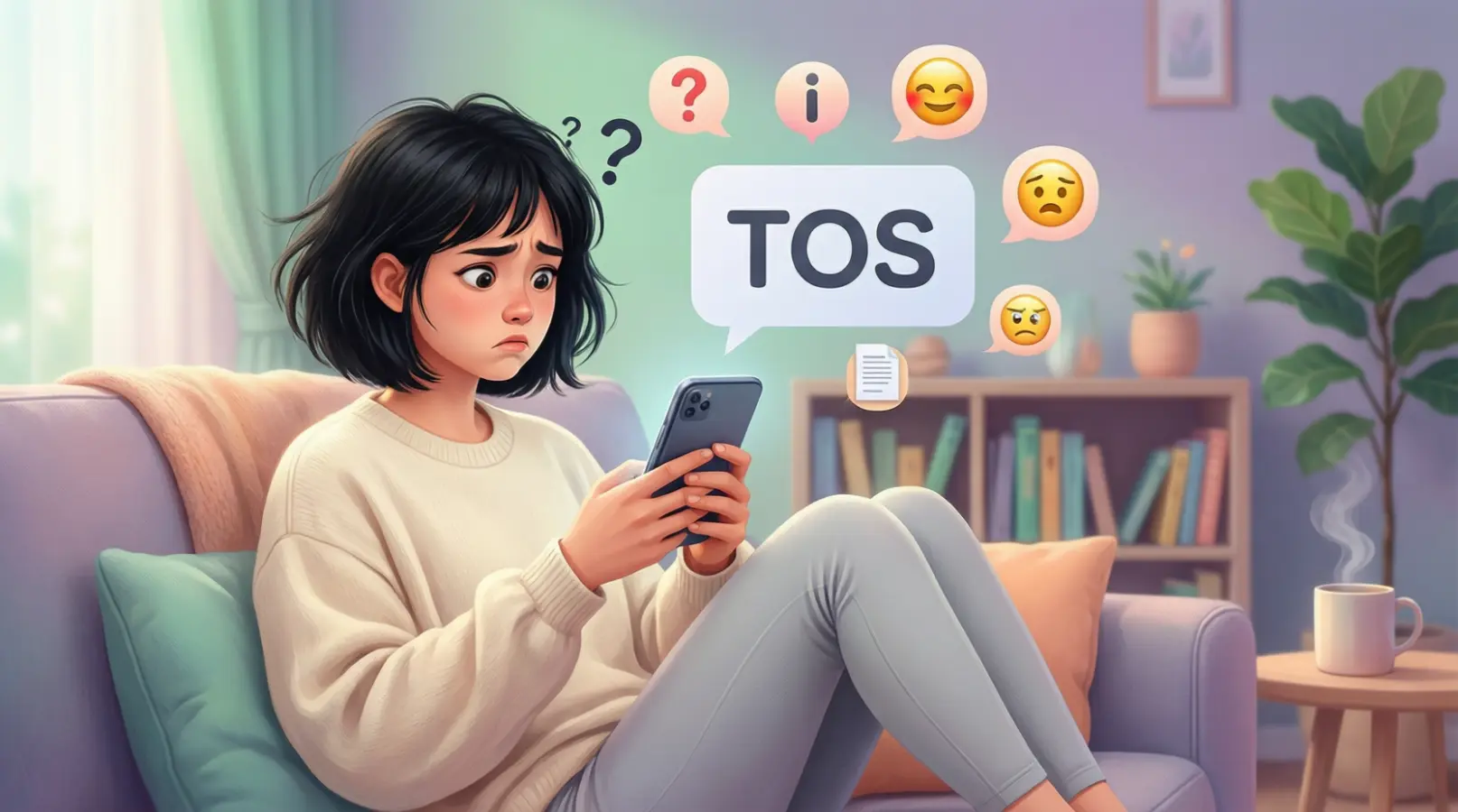 TOS Meaning in Text
