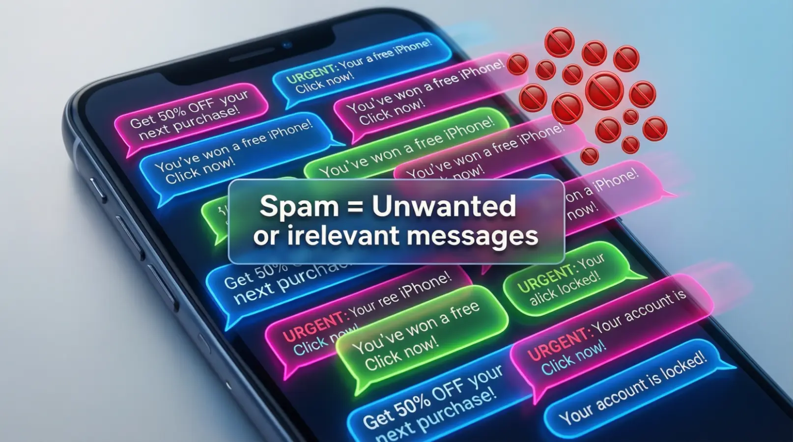 What Does Spam Mean in Text?