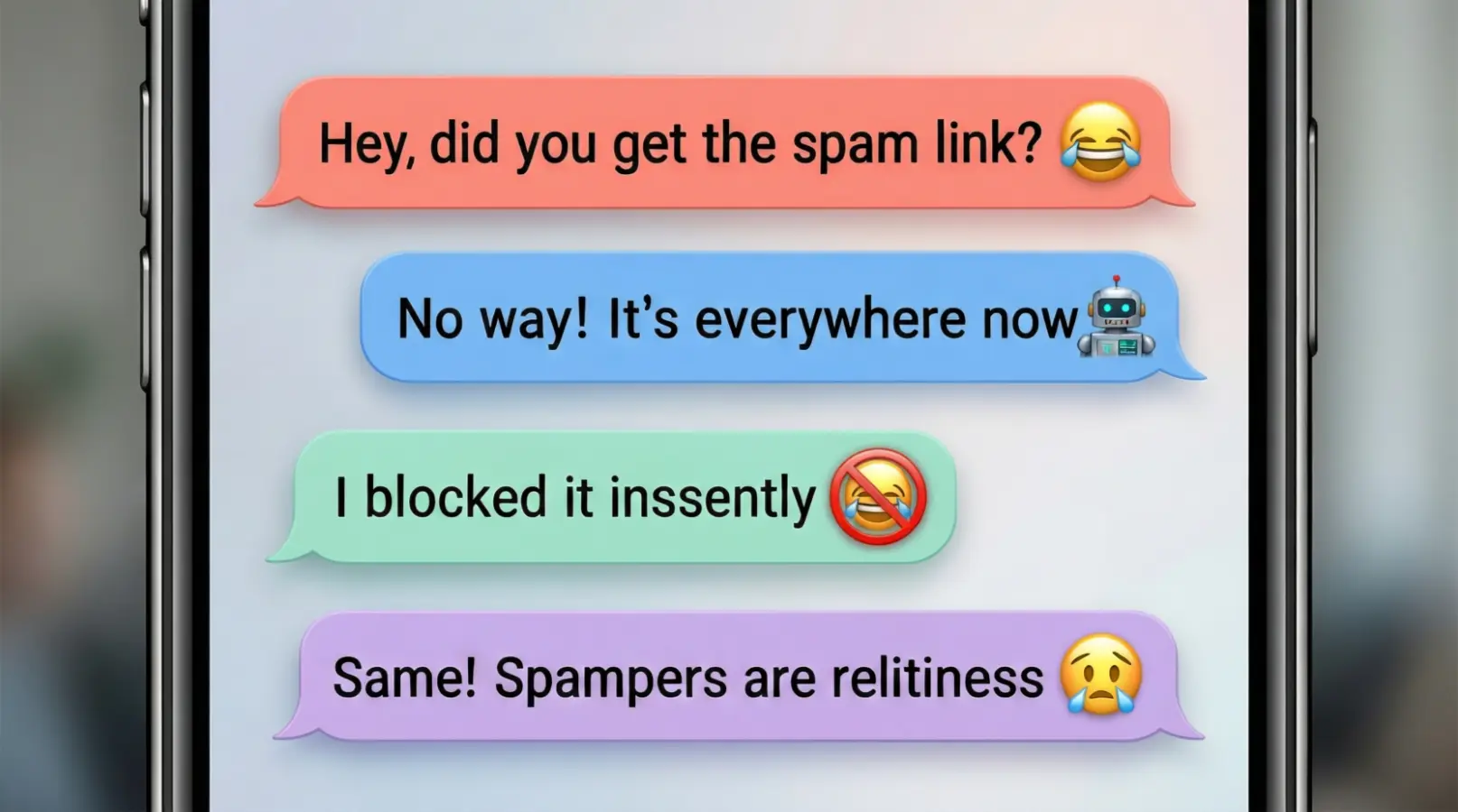Examples of Spam in Conversation