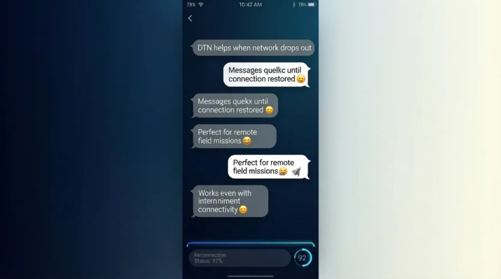 Examples of DTN in Conversation