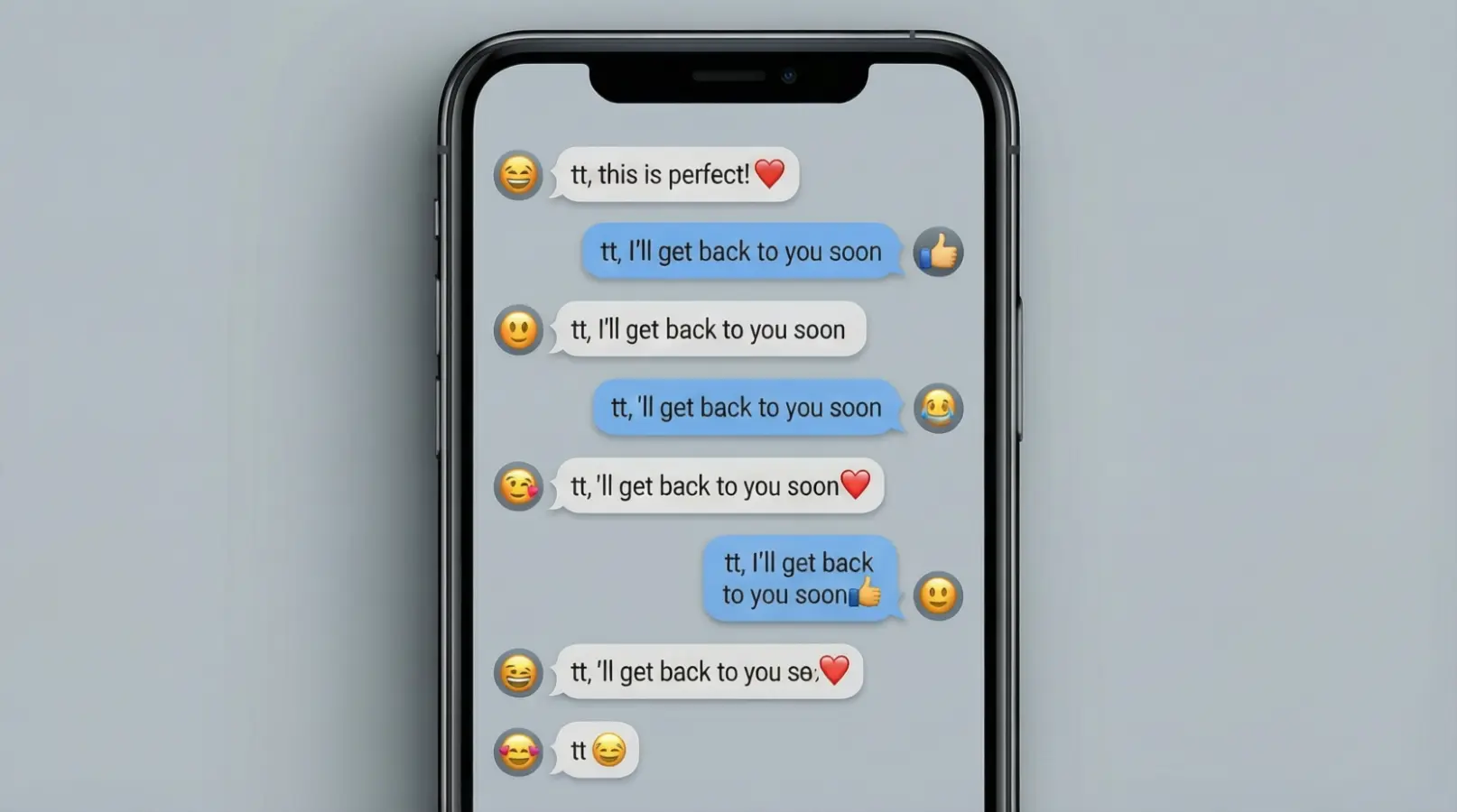 Examples of TT in Conversation