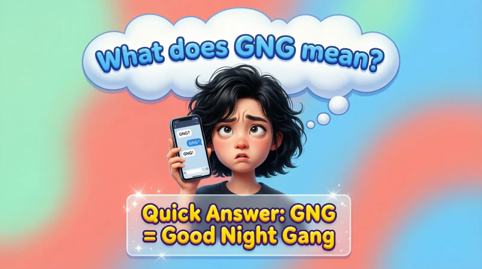 GNG Meaning in Text