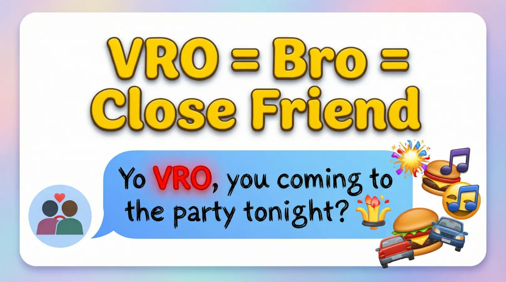 What Does VRO Mean in Text?