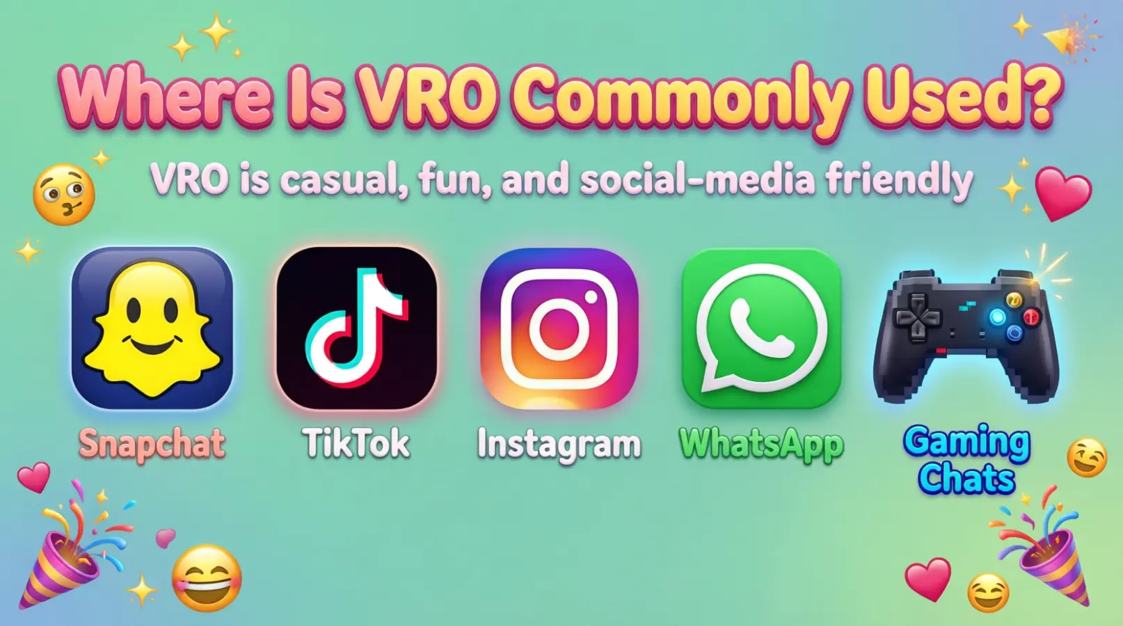 Where Is VRO Commonly Used?