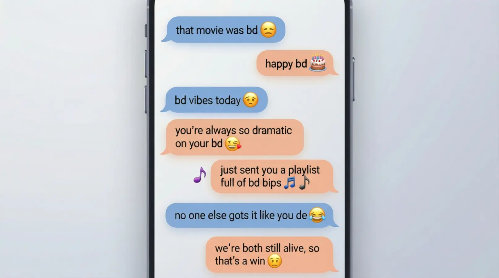 Examples of BD in Conversation