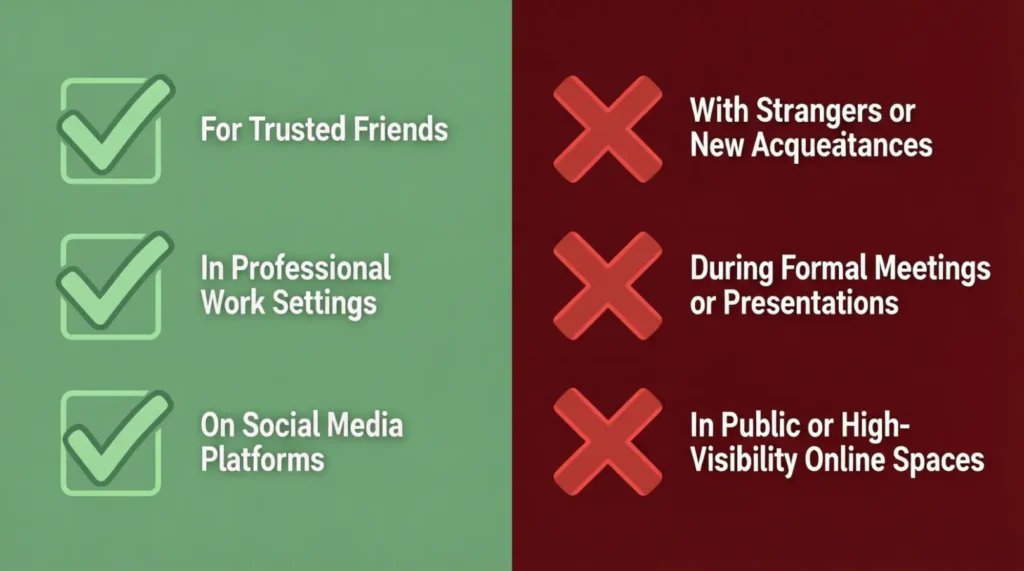 When to Use and When Not to Use Fine Shyt