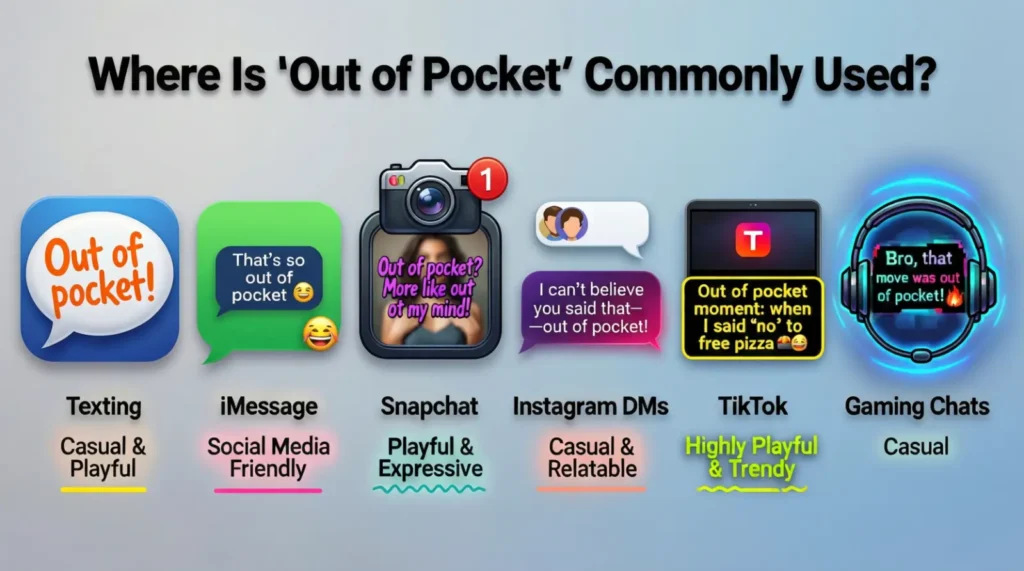 Where Is Out of Pocket Commonly Used?