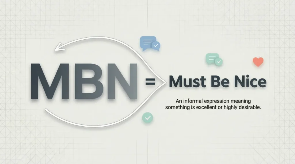 What Does MBN Mean in Text?