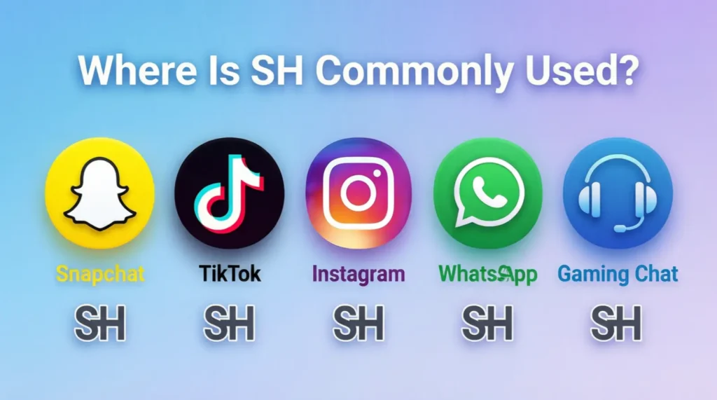 Where Is SH Commonly Used?