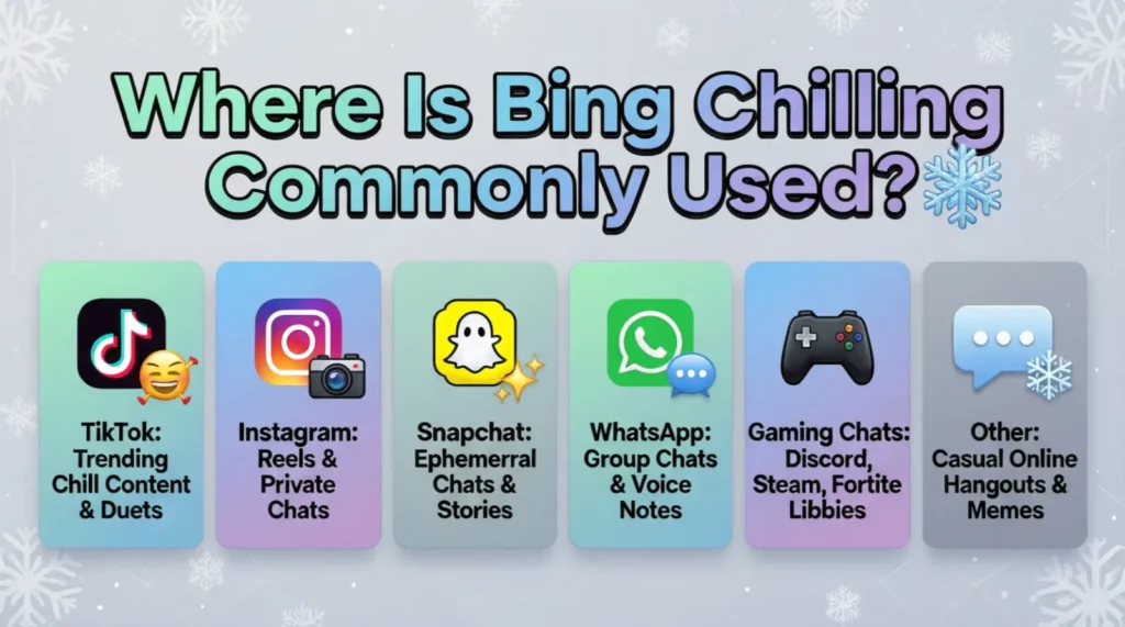 Where Is Bing Chilling Commonly Used?