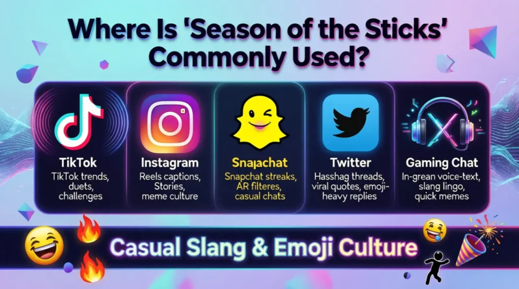 Where Is Season of the Sticks Commonly Used?